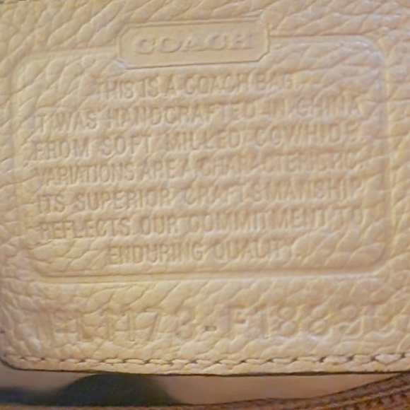 Coach Penelope Leather Shoulder Bag F18890 - Picture 11 of 15